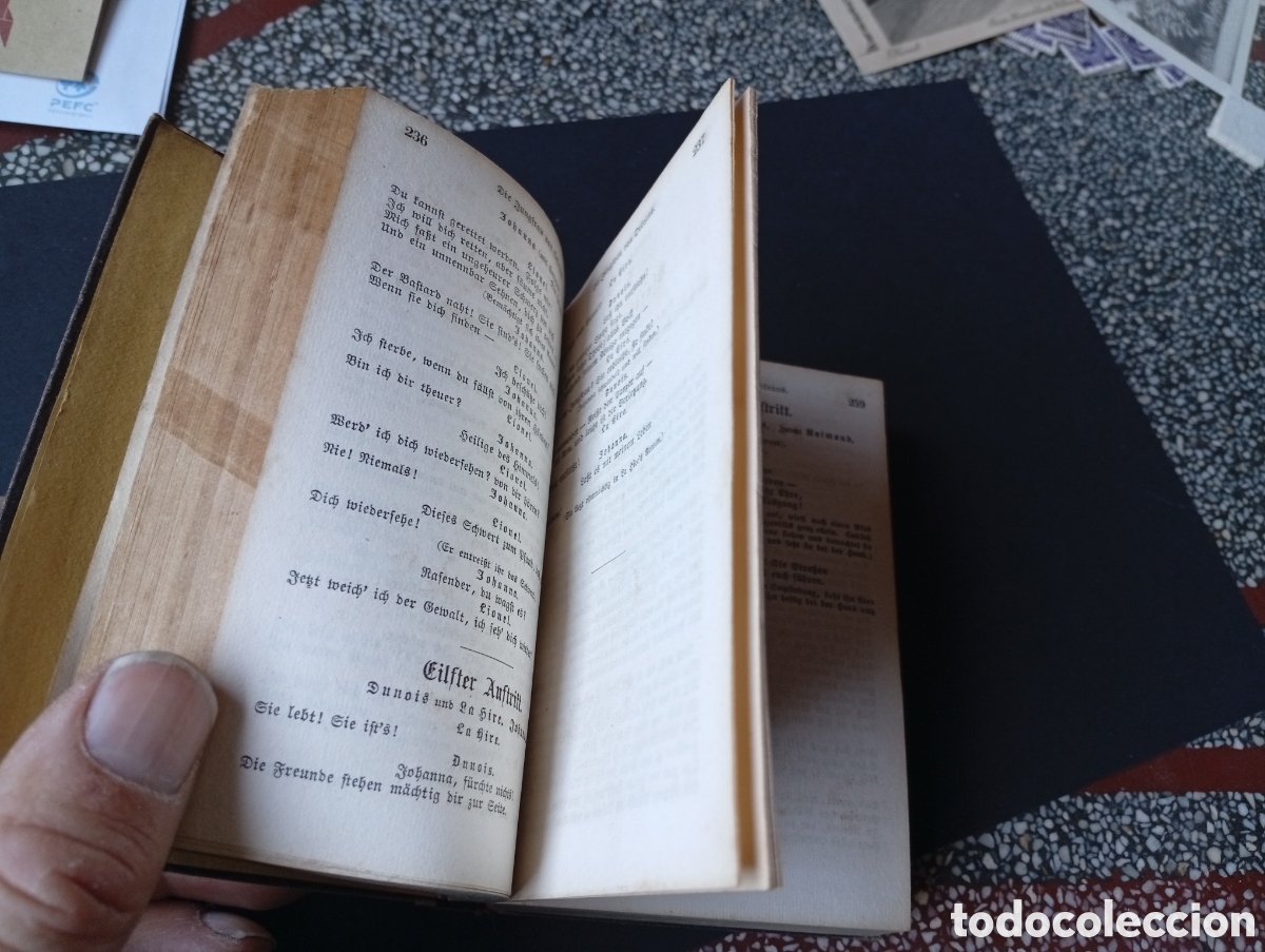 Libros antiguos: Libro antiguo,de schillers 1867 en Alem&aacute;n - Foto 4