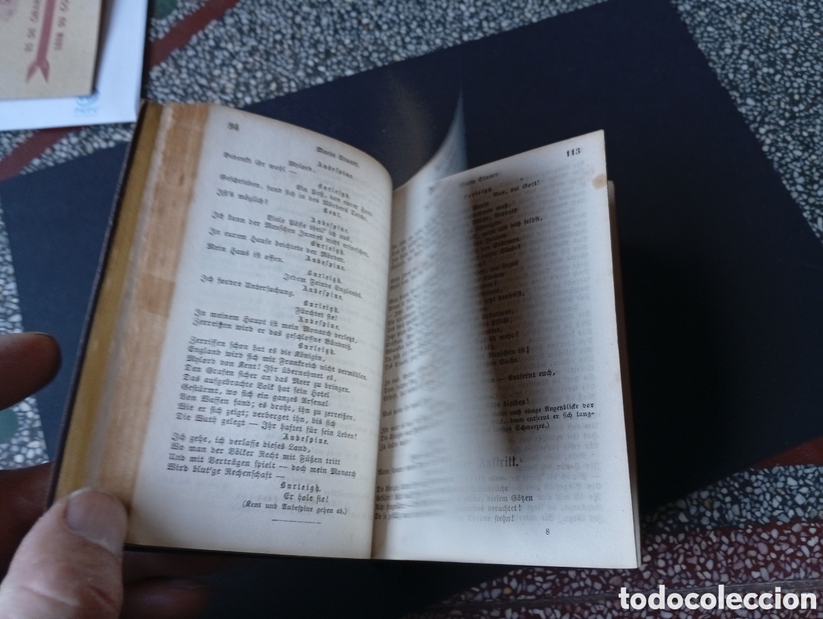 Libros antiguos: Libro antiguo,de schillers 1867 en Alem&aacute;n - Foto 6