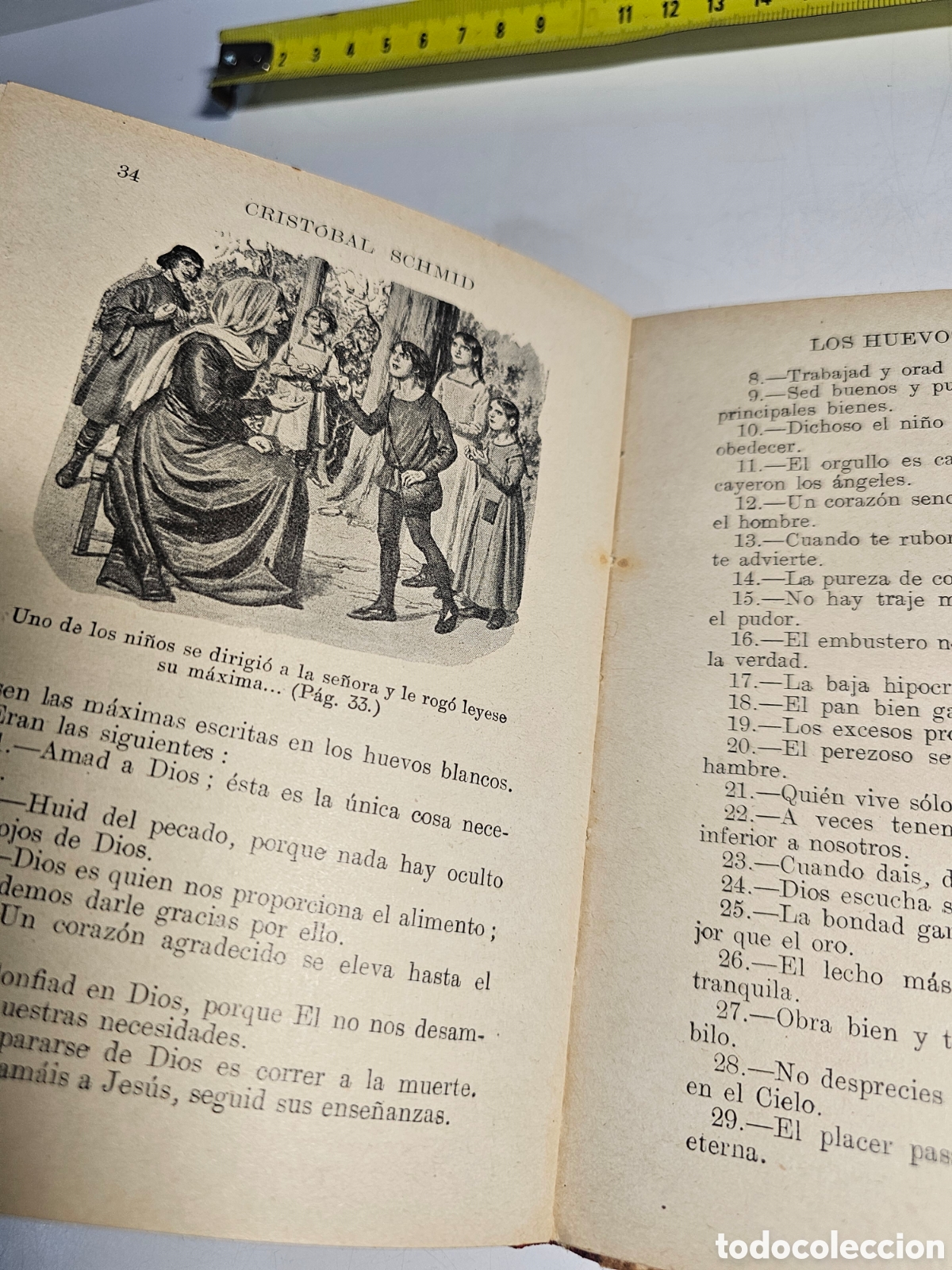 Libros antiguos: Libro Los huevos de pascua n&deg;46 Crist&oacute;bal Schmid 1932 - Foto 3