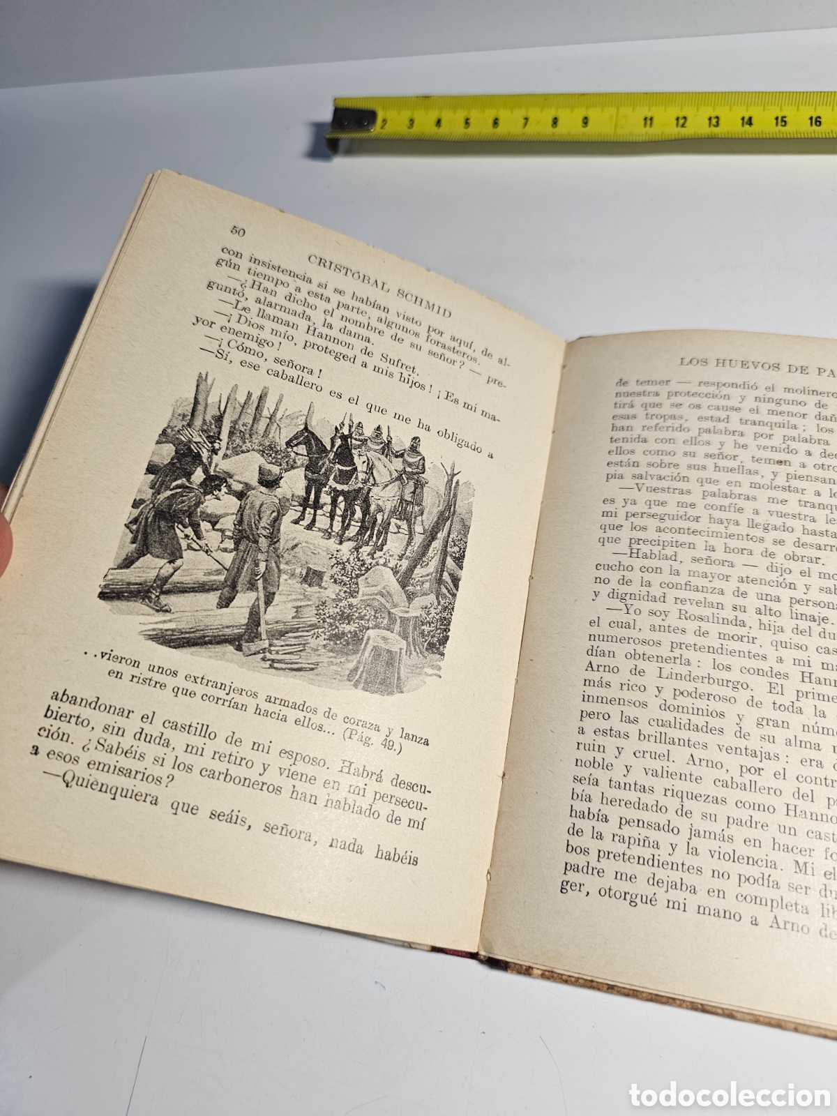 Libros antiguos: Libro Los huevos de pascua n&deg;46 Crist&oacute;bal Schmid 1932 - Foto 5