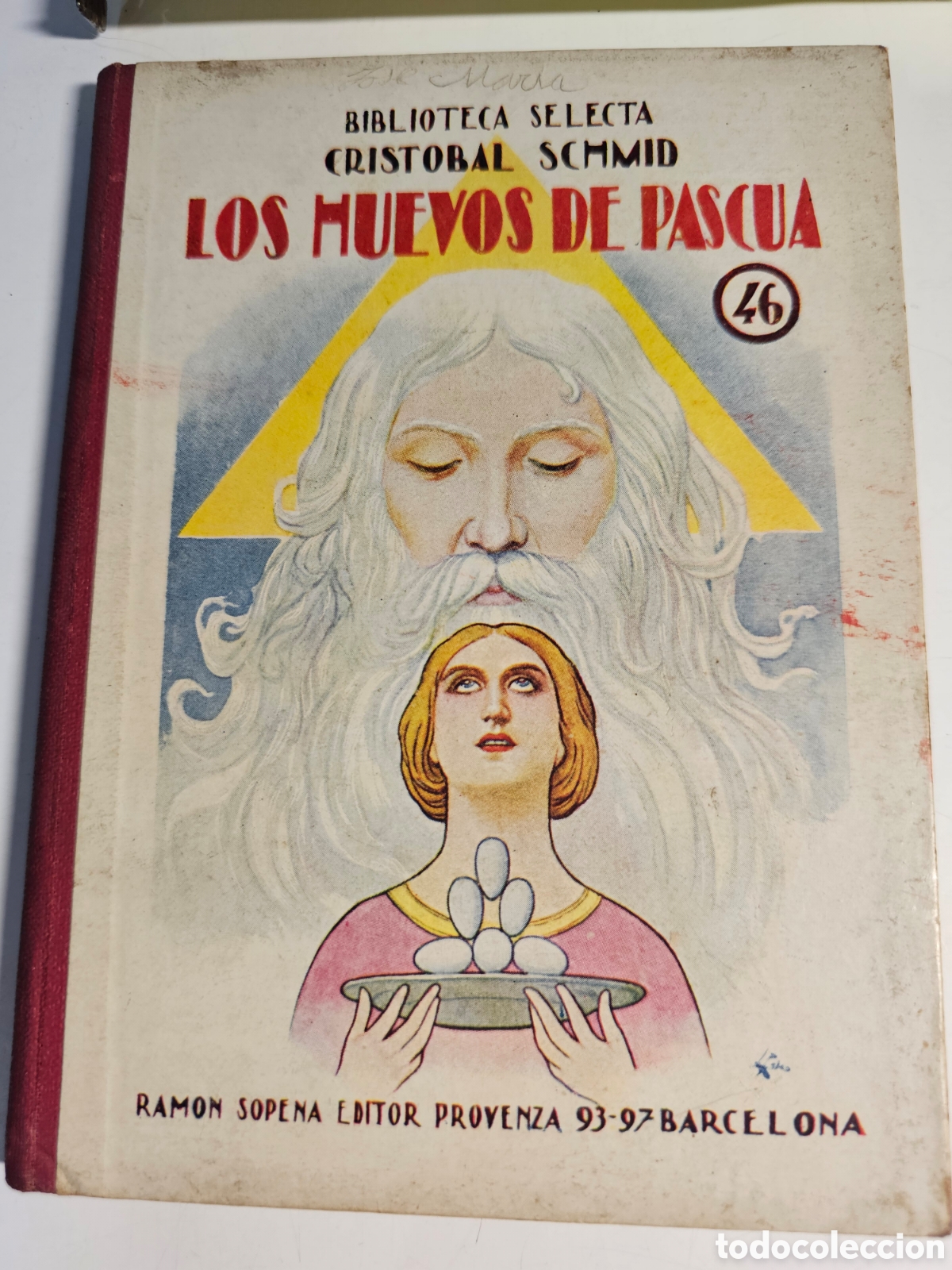 Libros antiguos: Libro Los huevos de pascua n&deg;46 Crist&oacute;bal Schmid 1932 - Foto 1