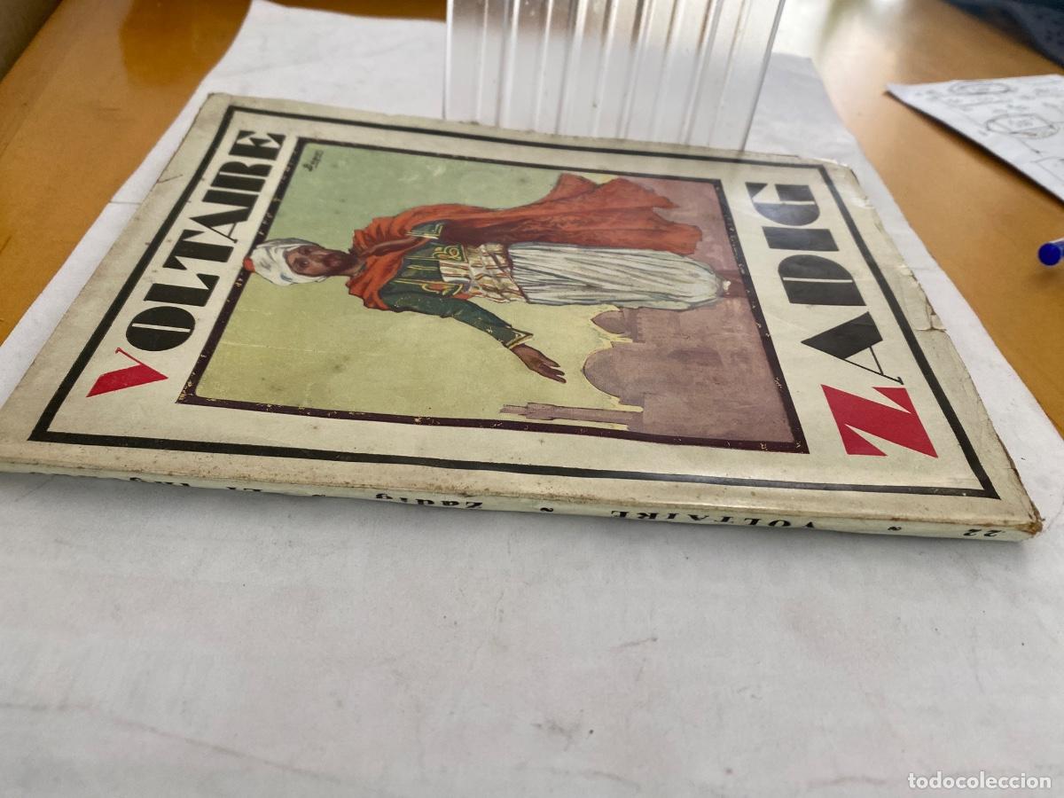 Libros antiguos: VOLTAIRE ZADIG EL INGENUO LA BIBLIOTECA - Foto 4