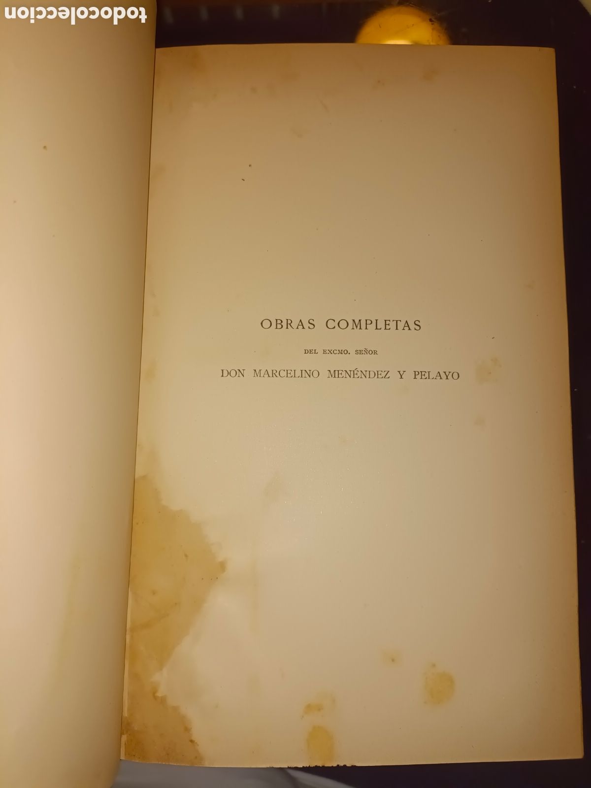 Libros antiguos: Historia de los Heterodoxos Espa&ntilde;oles - Foto 6