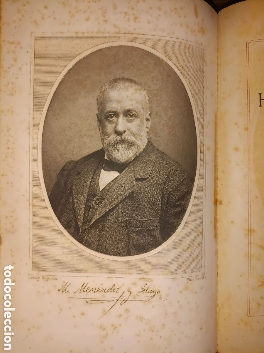Libros antiguos: Historia de los Heterodoxos Espa&ntilde;oles - Foto 8