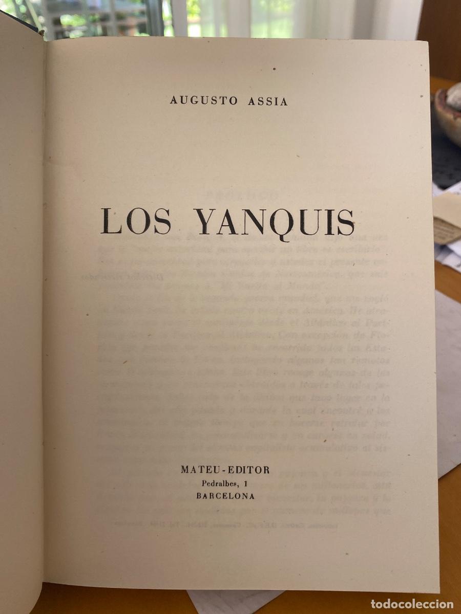 Libros antiguos: LOS YANQUIS AUGUSTO ASSIA - Foto 2