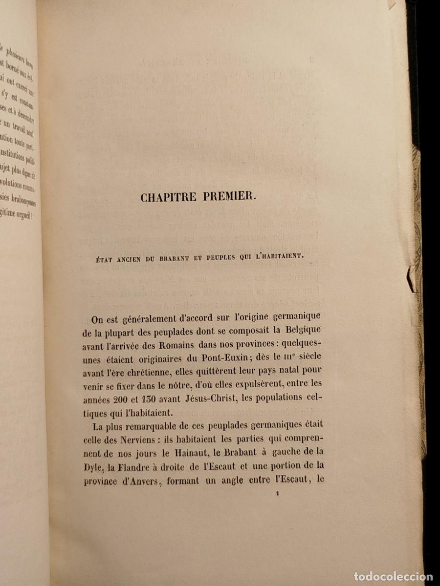 Libros antiguos: 1847. Precis de lhistoire de Brabant. - Foto 4