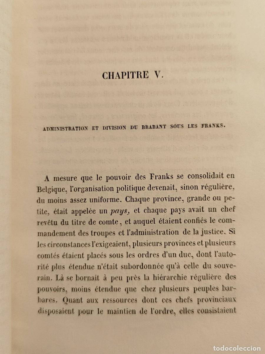 Libros antiguos: 1847. Precis de lhistoire de Brabant. - Foto 5