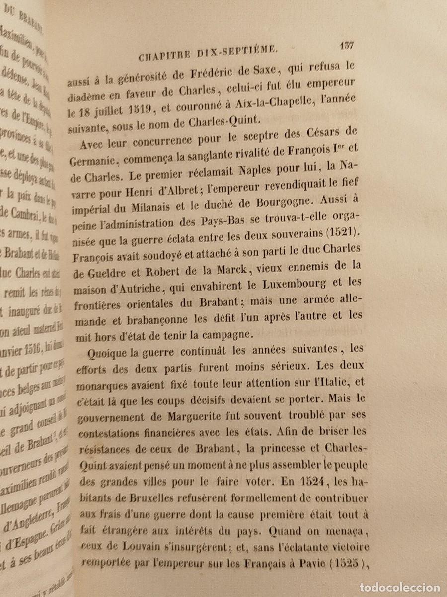 Libros antiguos: 1847. Precis de lhistoire de Brabant. - Foto 10