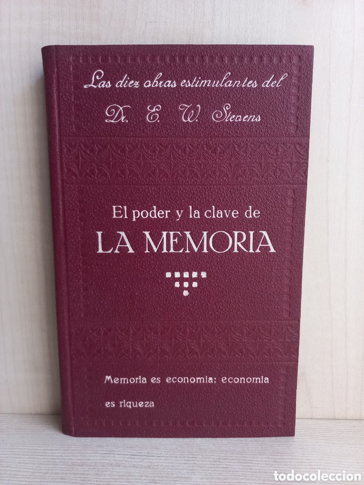 Libros antiguos: El poder y la clave de la memoria. Stevens. Librer&iacute;a Sintes. - Foto 1