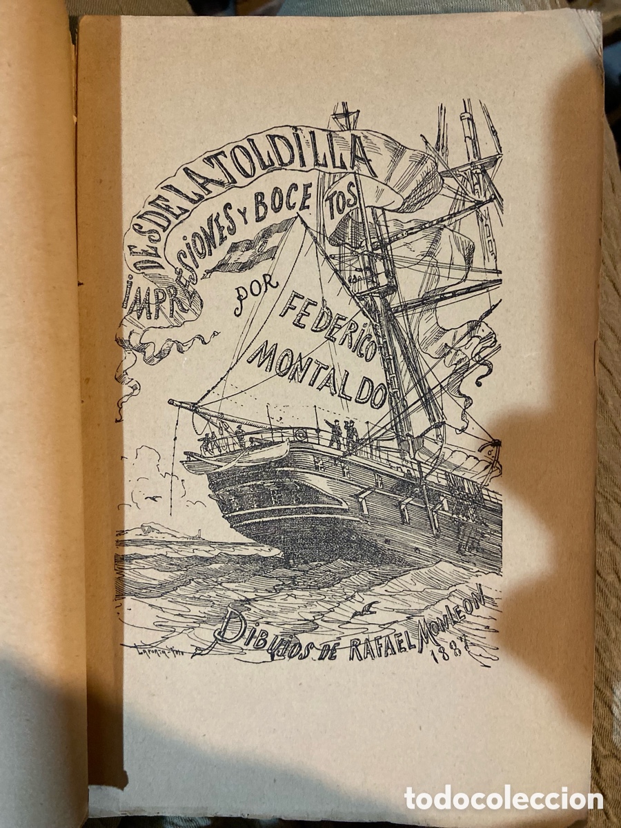 Libros antiguos: Desde la Toldilla Montaldo - Foto 3
