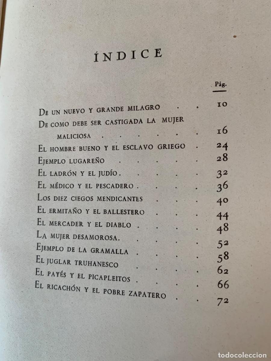 Libros antiguos: Cuentos de F.Eiximenis (Bols 43) - Foto 4