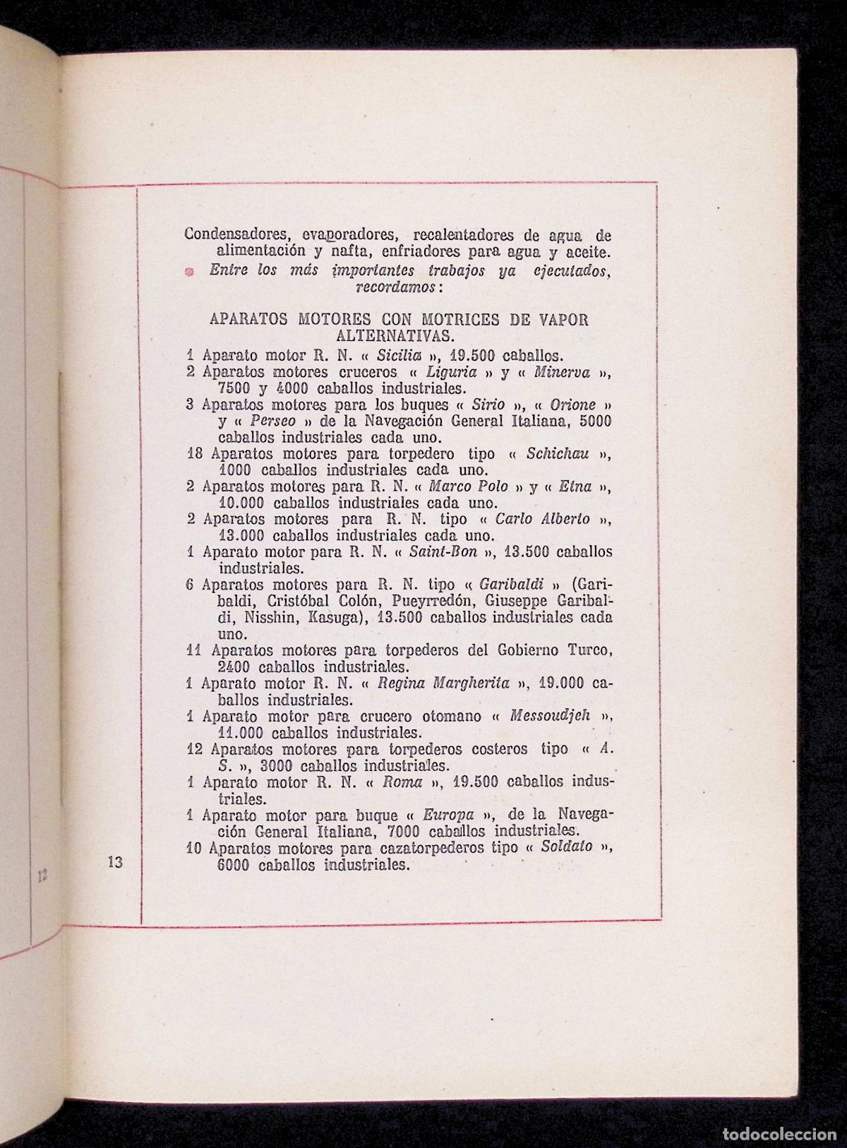Libros antiguos: ANSALDO SOCIEDAD AN&Oacute;NIMA. G&Eacute;NOVA. - Foto 5