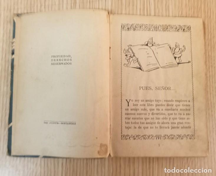 Libros antiguos: CUENTOS DE CALLEJA El narrador infantil - Foto 3