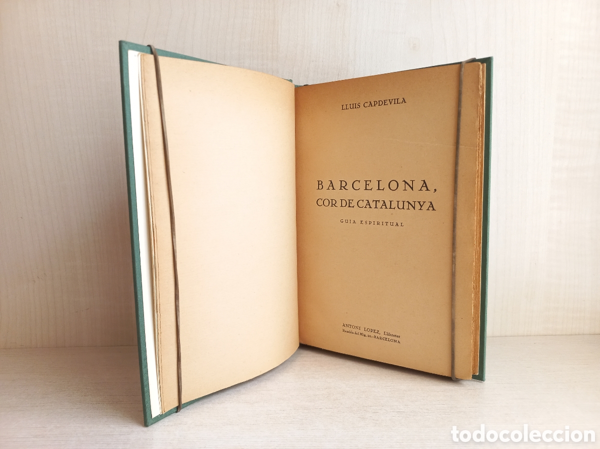 Libros antiguos: Barcelona cor de Catalunya. Lluis Capdevila. Antoni L&oacute;pez Editor. Catal&aacute;n. - Foto 5