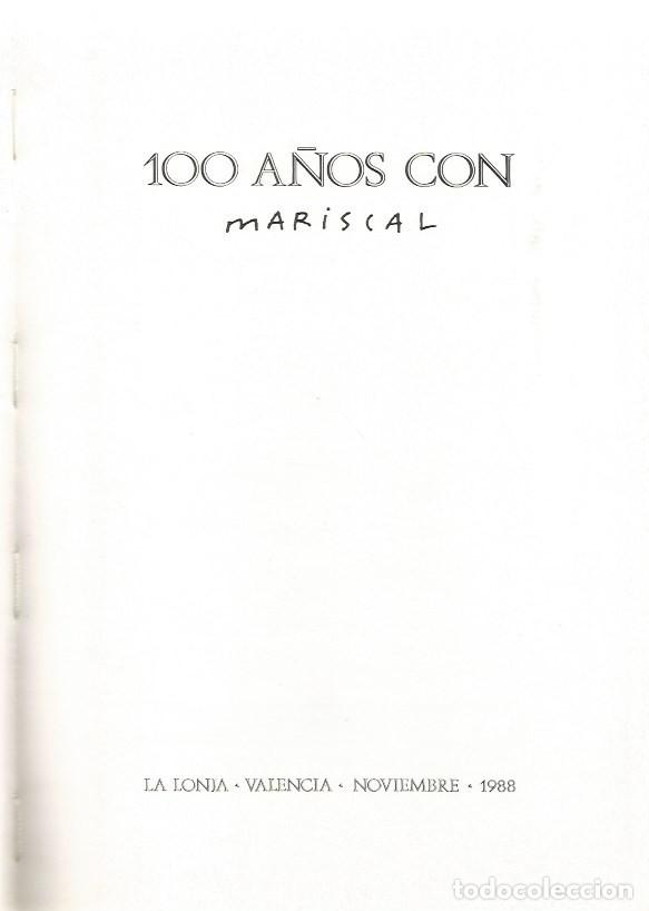 Libros antiguos: 100 A&Ntilde;OS CON MARISCAL-1988 - Foto 2