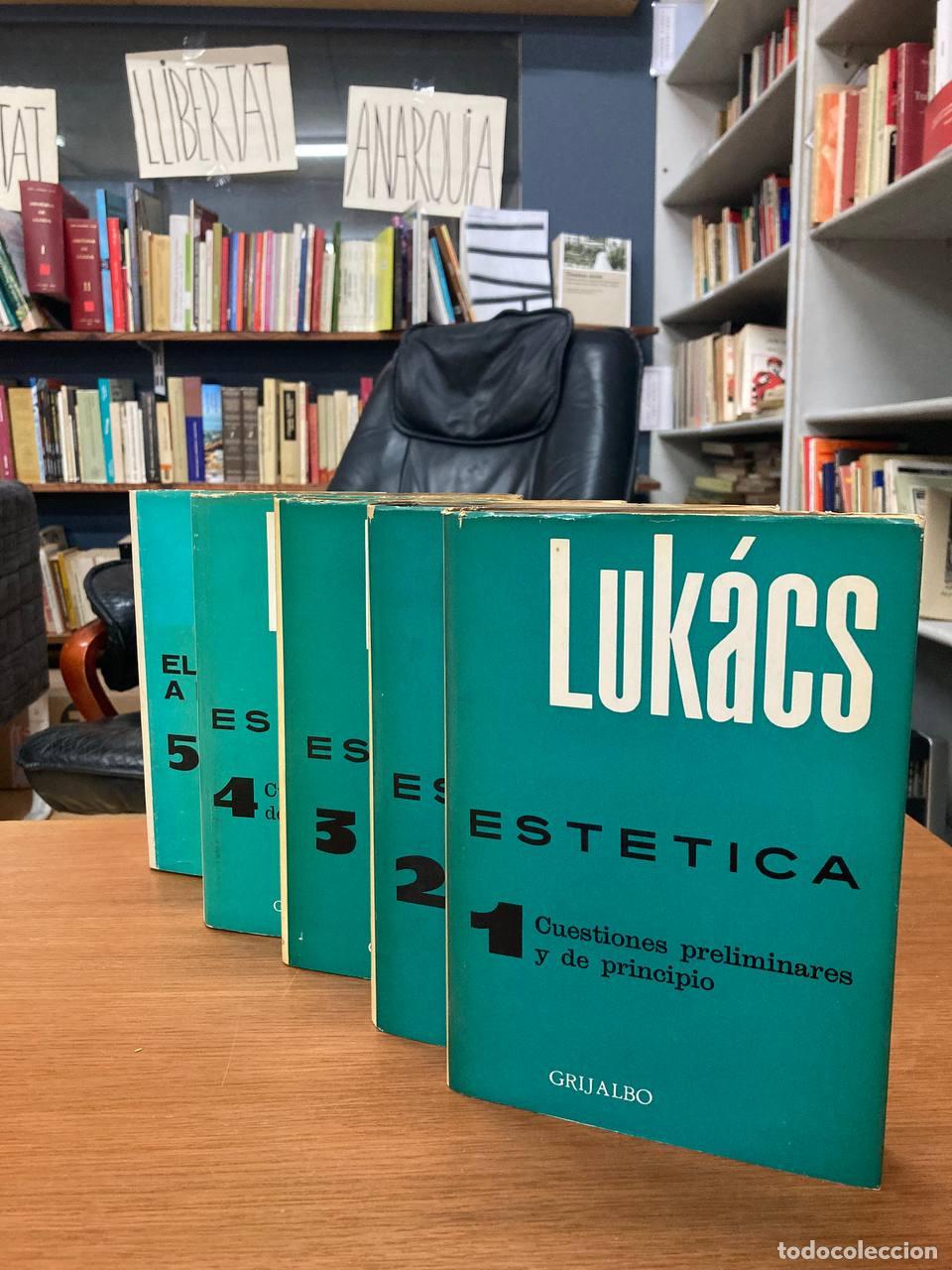 Libros antiguos: Luk&aacute;cs. Estetica. Vol. 1-5 - Foto 1