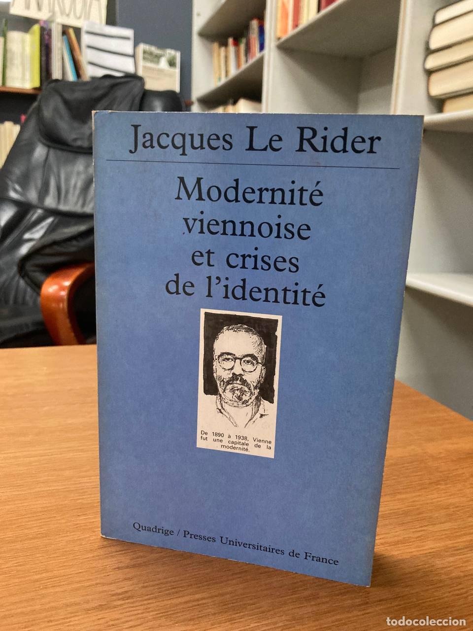 Libros antiguos: Modernit&eacute; viennoise et vrises de lidentit&eacute; - Foto 1