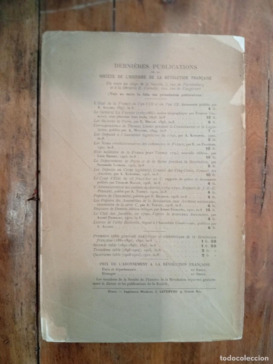 Libros antiguos: Le PROC&Eacute;S Pache: (Extraits du dossier) / avec introduction et notes par Adrien S&eacute;e - Foto 9