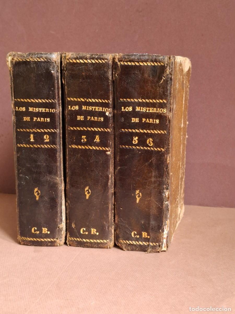Libros antiguos: Los misterios de Paris - Eugenio Su&eacute; - 1845 - Foto 2