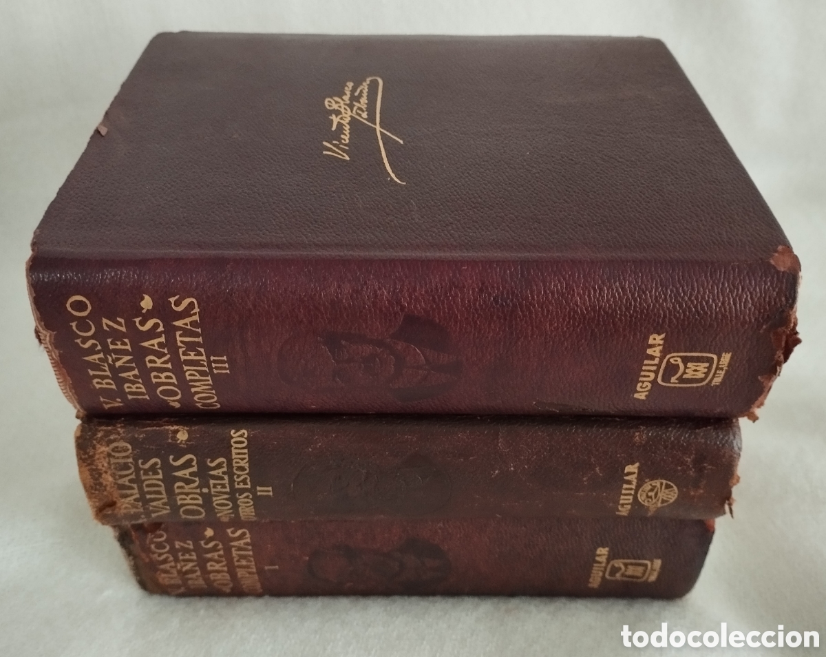 Libros antiguos: Tomos Blanco Ib&aacute;&ntilde;ez y P. Valdes. - Foto 1
