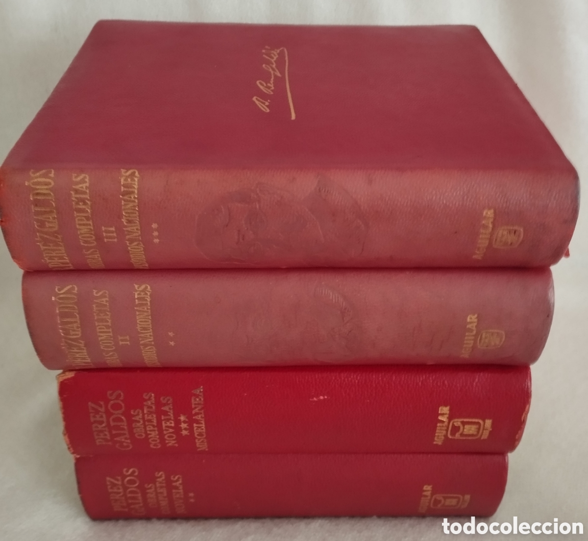 Libros antiguos: Tomos de P&eacute;rez Gald&oacute;s - Foto 3