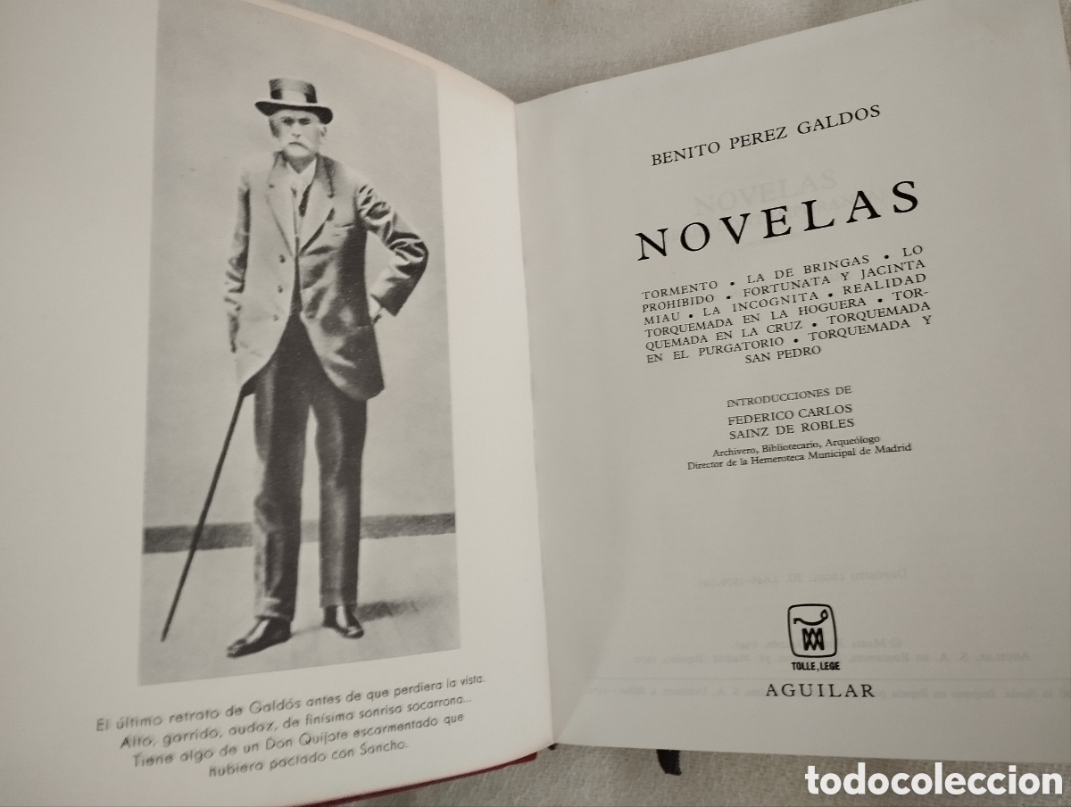 Libros antiguos: Tomos de P&eacute;rez Gald&oacute;s - Foto 19