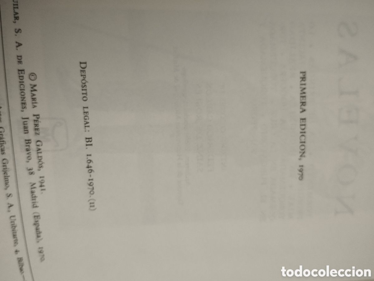 Libros antiguos: Tomos de P&eacute;rez Gald&oacute;s - Foto 20