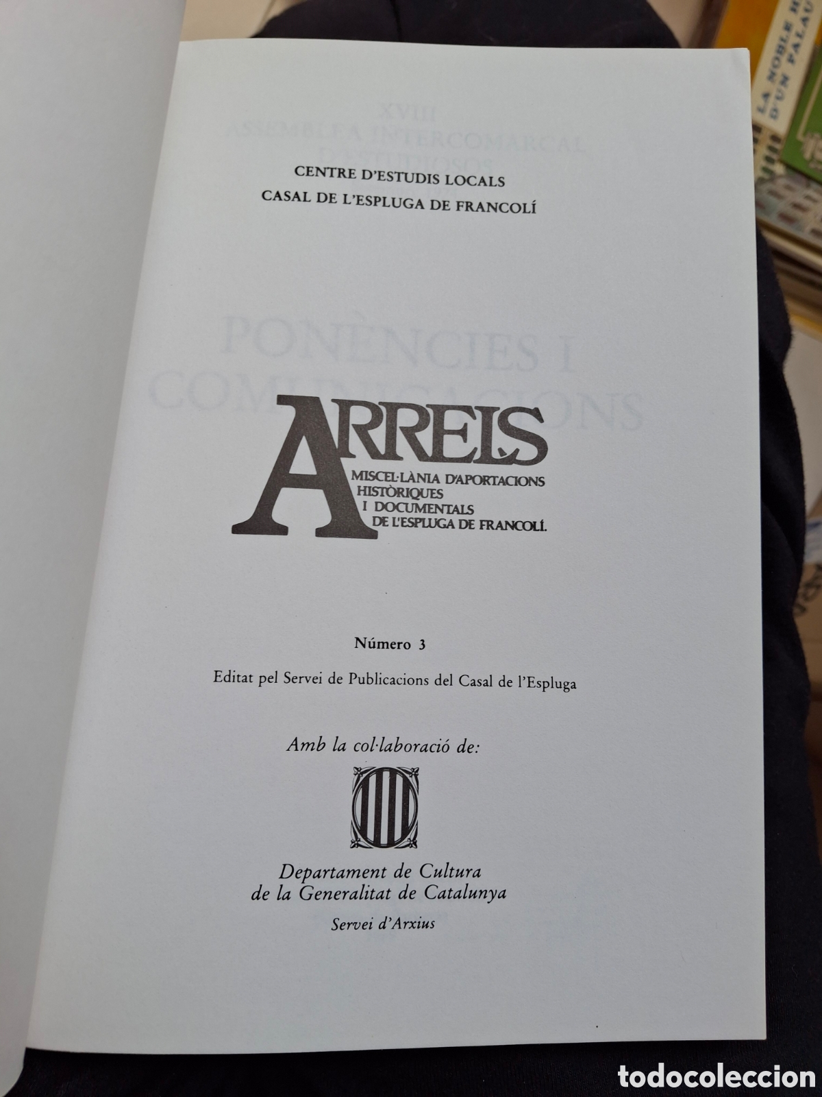 Libros antiguos: Arrels - Espluga de Francoli - Foto 2