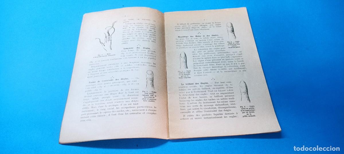 Libros antiguos: LE LIVRE DES MANUCURES.- PAR A. & E LONG - Foto 5