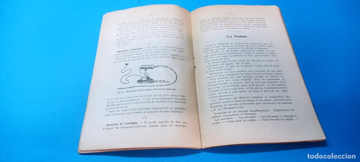 Libros antiguos: LE LIVRE DES MANUCURES.- PAR A. & E LONG - Foto 9