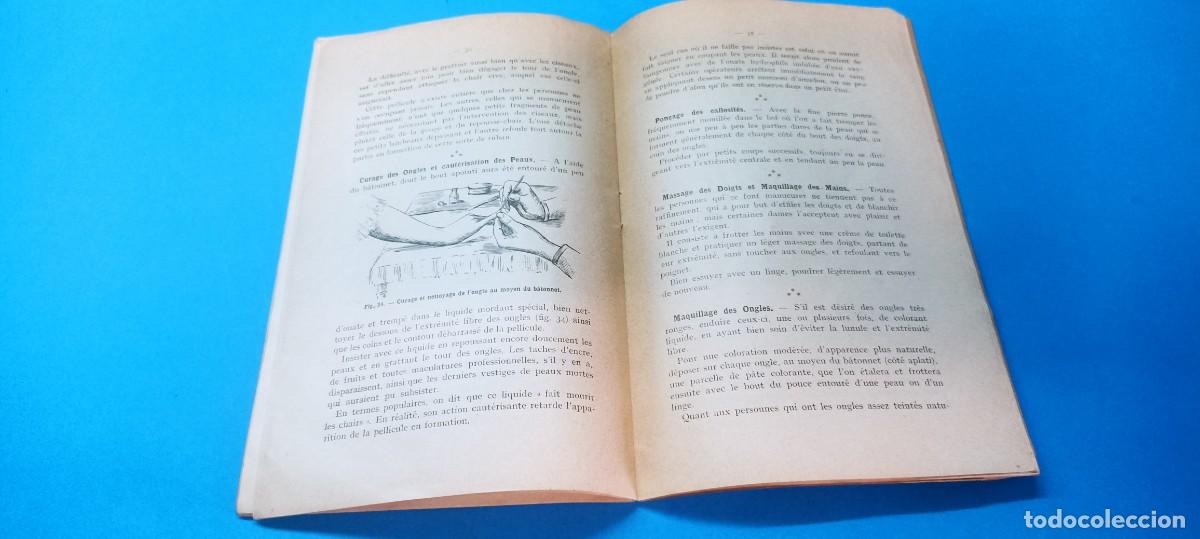 Libros antiguos: LE LIVRE DES MANUCURES.- PAR A. & E LONG - Foto 10