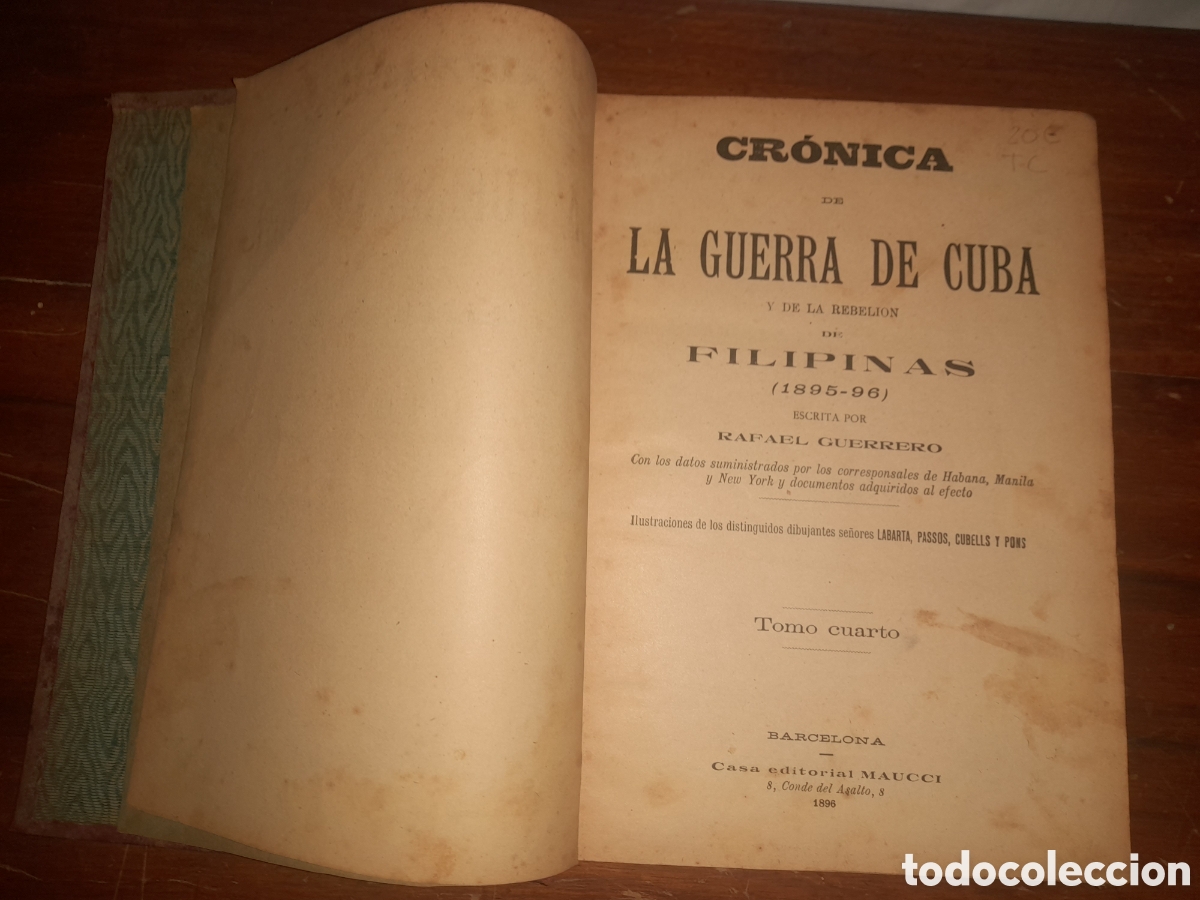 Libros antiguos: Cr&oacute;nica de la Guerra de Cuba 1895-96 - Foto 11