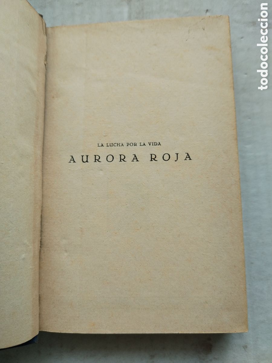 Libros antiguos: AURORA ROJA/PIO BAROJA - Foto 3