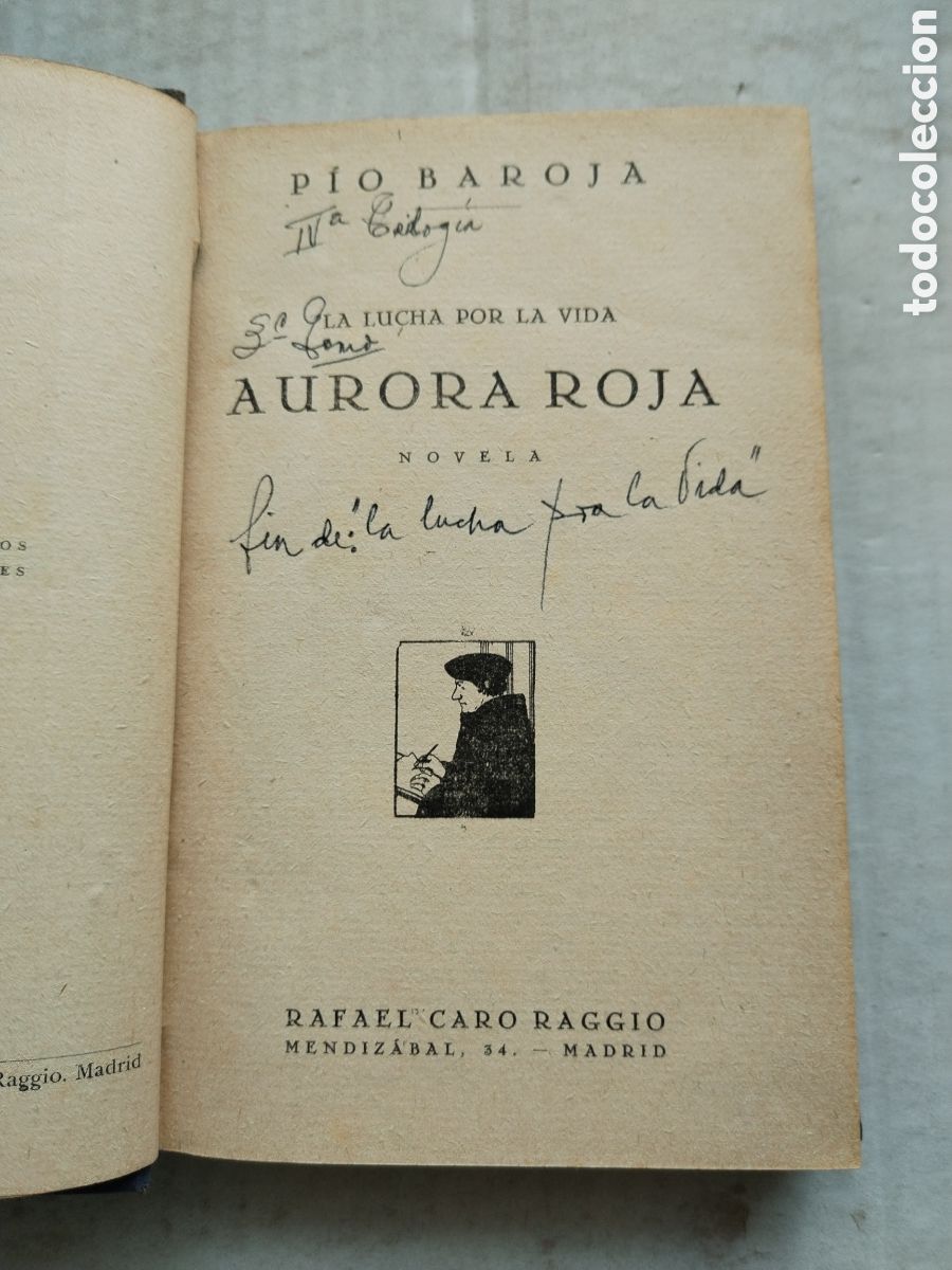Libros antiguos: AURORA ROJA/PIO BAROJA - Foto 4