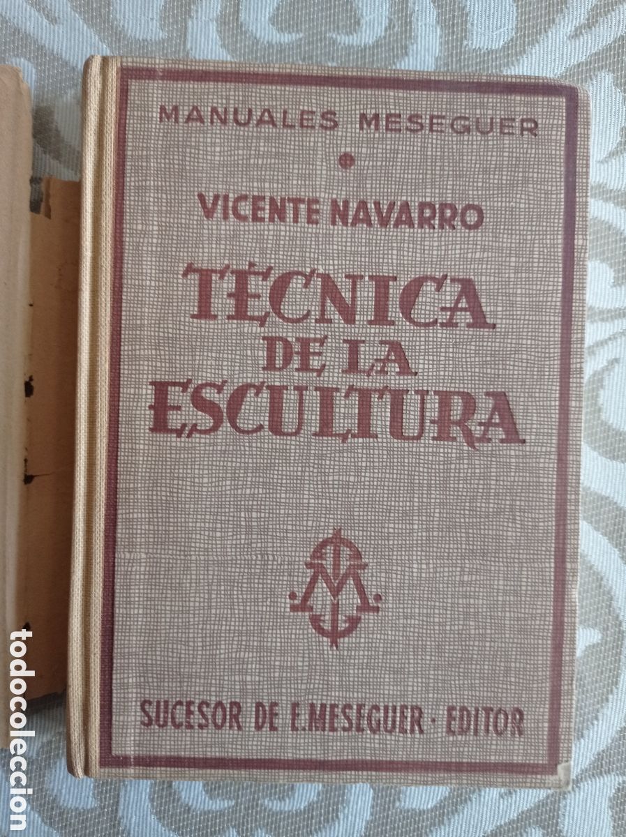 Libros antiguos: T&Eacute;CNICA DE LA ESCULTURA. - Foto 2