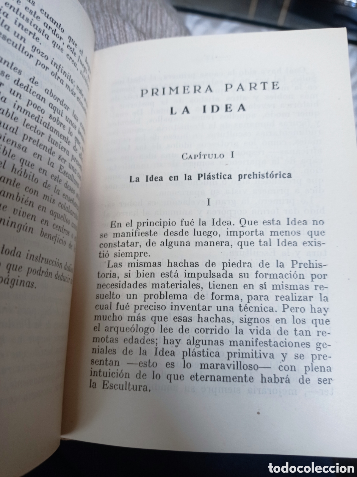 Libros antiguos: T&Eacute;CNICA DE LA ESCULTURA. - Foto 5