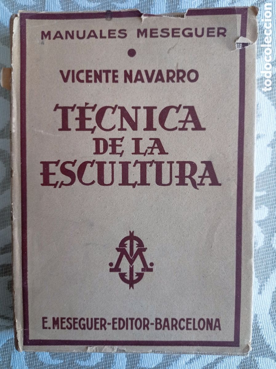 Libros antiguos: T&Eacute;CNICA DE LA ESCULTURA. - Foto 1