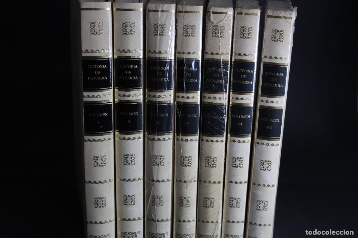 Libros antiguos: HISTORIA DE NAVARRA / EDICIONES HERPER / 7 TOMOS - Foto 2