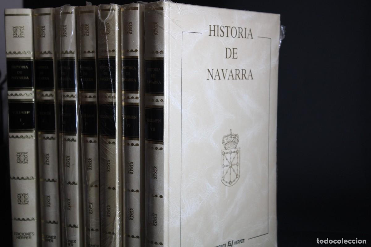 Libros antiguos: HISTORIA DE NAVARRA / EDICIONES HERPER / 7 TOMOS - Foto 3