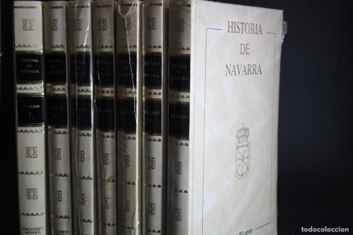 Libros antiguos: HISTORIA DE NAVARRA / EDICIONES HERPER / 7 TOMOS - Foto 5