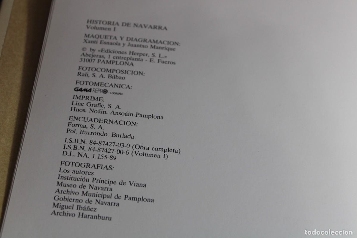 Libros antiguos: HISTORIA DE NAVARRA / EDICIONES HERPER / 7 TOMOS - Foto 14