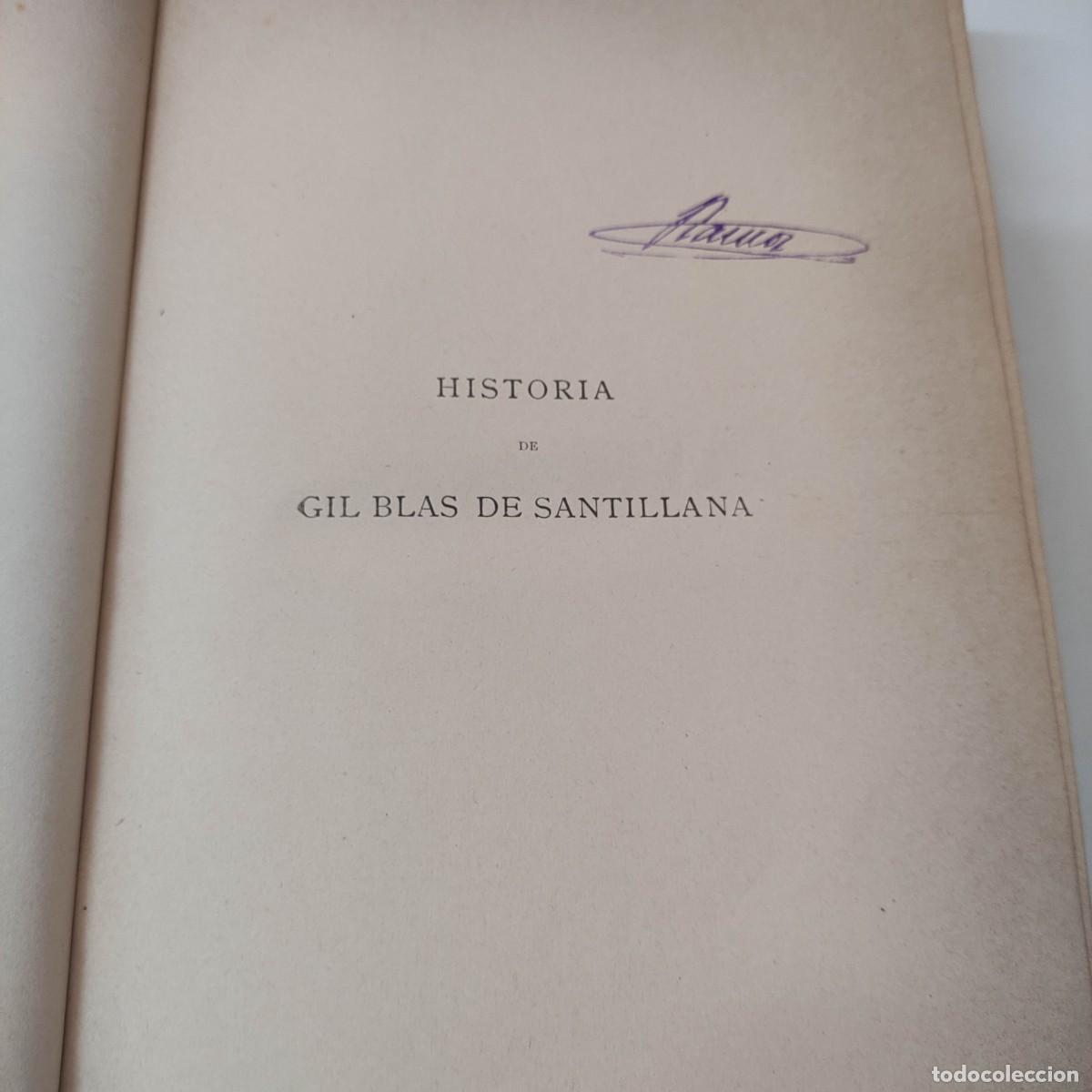 Libros antiguos: HISTORIA DE GIL BLAS DE SANTILLANA - Foto 6