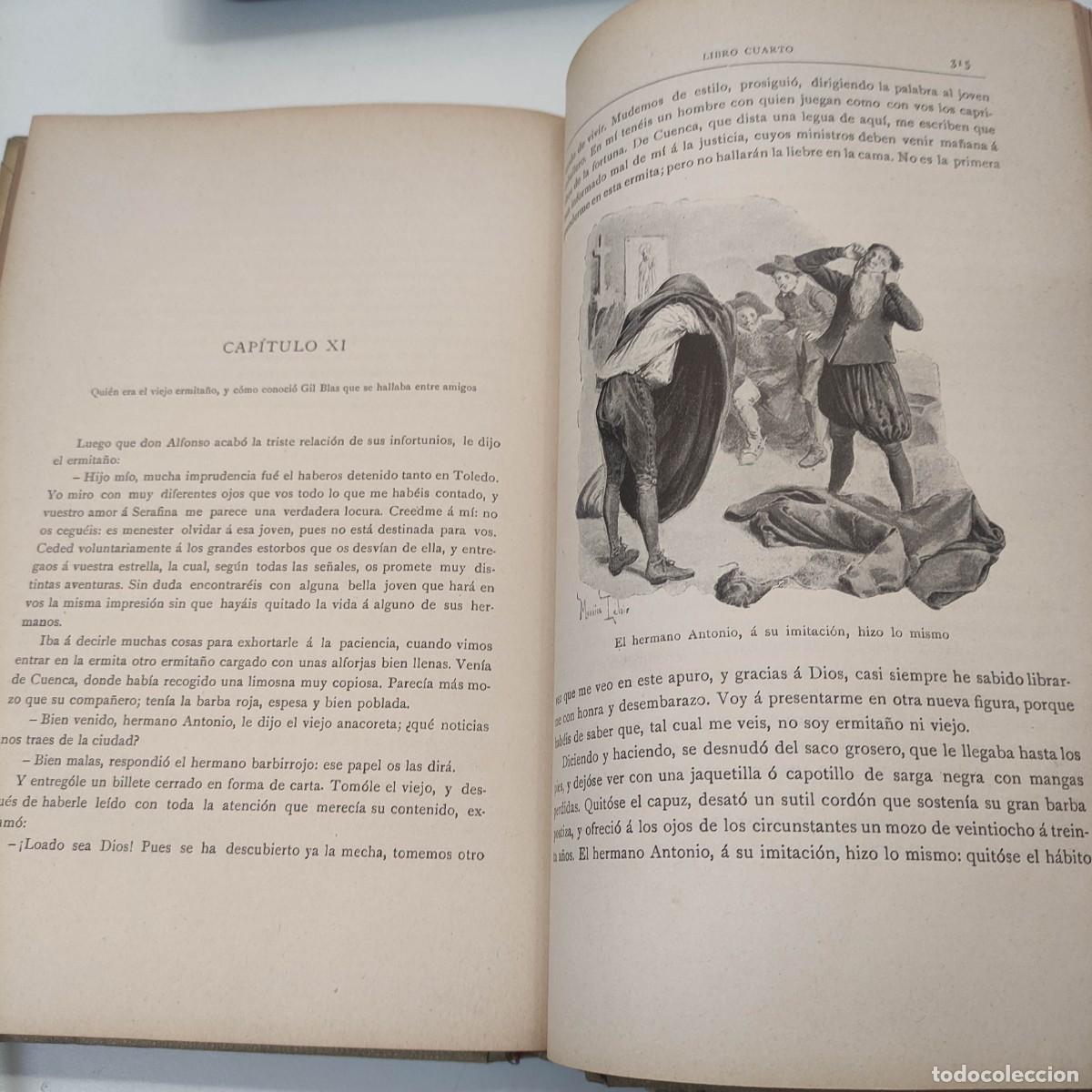 Libros antiguos: HISTORIA DE GIL BLAS DE SANTILLANA - Foto 12
