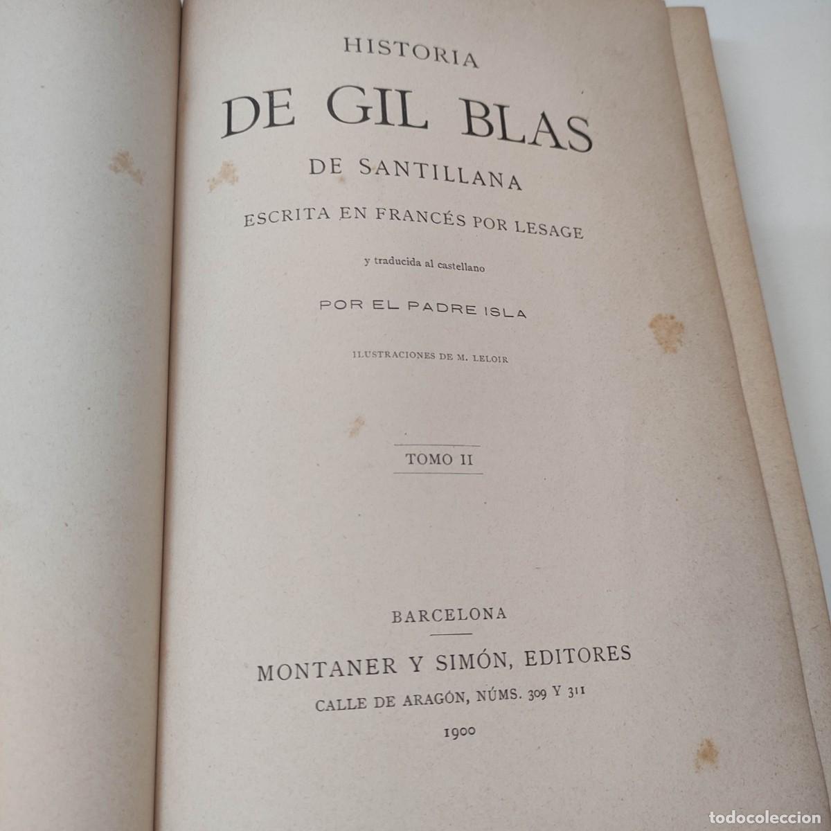 Libros antiguos: HISTORIA DE GIL BLAS DE SANTILLANA - Foto 16