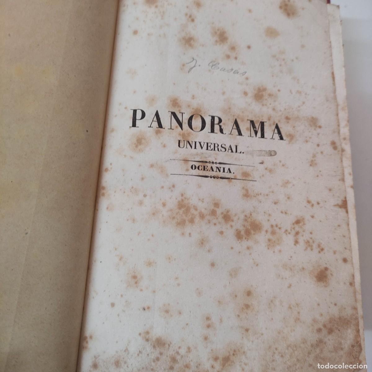 Libros antiguos: PANORAMA UNIVERSAL. HISTORIA DE LA OCEANIA - Foto 4