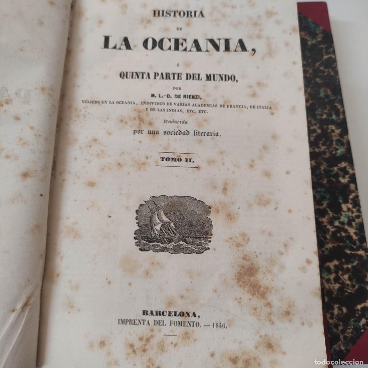 Libros antiguos: PANORAMA UNIVERSAL. HISTORIA DE LA OCEANIA - Foto 9