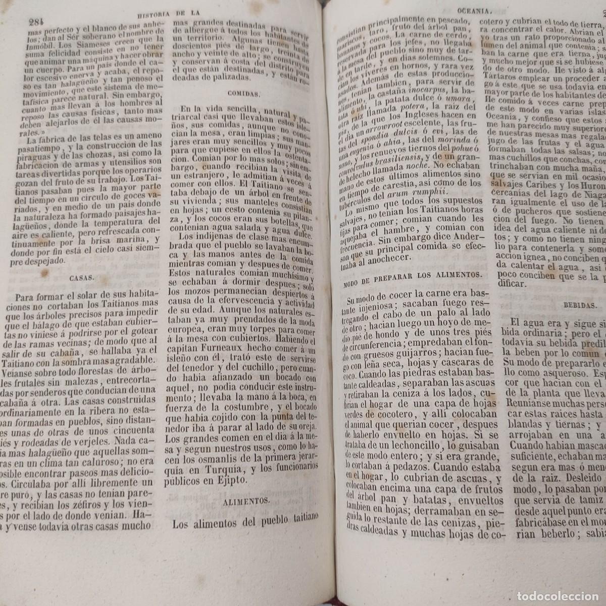 Libros antiguos: PANORAMA UNIVERSAL. HISTORIA DE LA OCEANIA - Foto 11