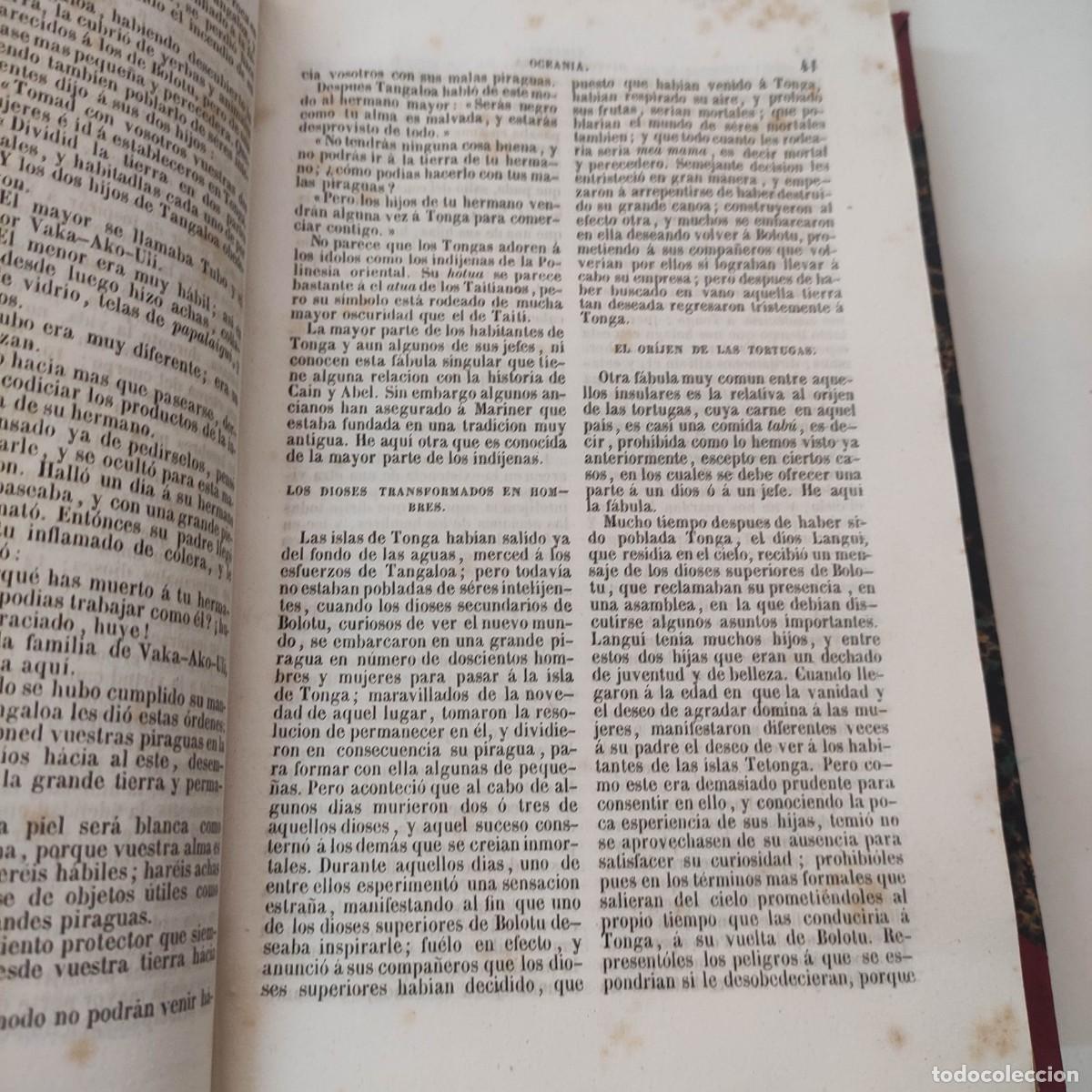 Libros antiguos: PANORAMA UNIVERSAL. HISTORIA DE LA OCEANIA - Foto 13