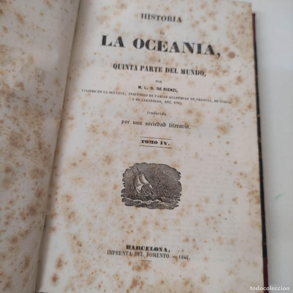 Libros antiguos: PANORAMA UNIVERSAL. HISTORIA DE LA OCEANIA - Foto 15