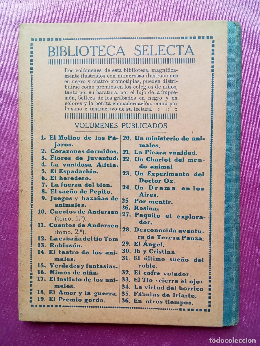 Libros antiguos: LA CAMPANA.BIBLIOTECA SELECTA ANDERSEN.RAMON SOPENA .E/1/1/2 - Foto 2